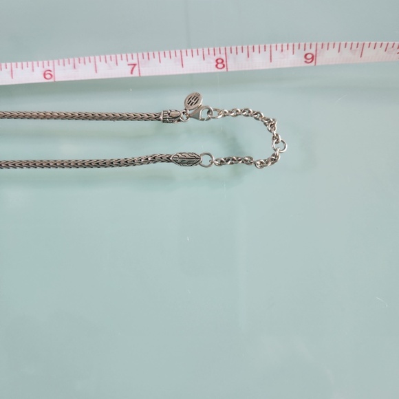 John Hardy Sterling Silver & Labradorite Classic Chain Necklace, NWOT - Picture 5 of 16